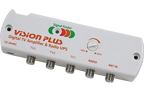 Vision Plus VP5 12v 3 Way Digital TV and 1 way DAB/FM Radio Amplifier