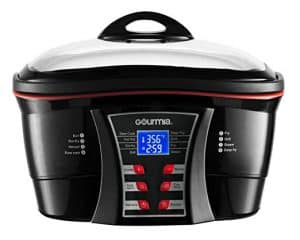 Gourmia Premium 8 In 1 Programmable Multi Function Cooker 5.5 Qt (6L)