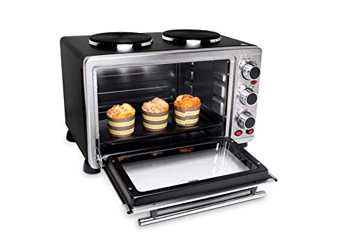 Laptronix Mini Oven With Hob and Grill