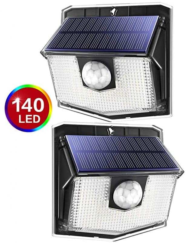 Mpow 140 LED Solar Lights