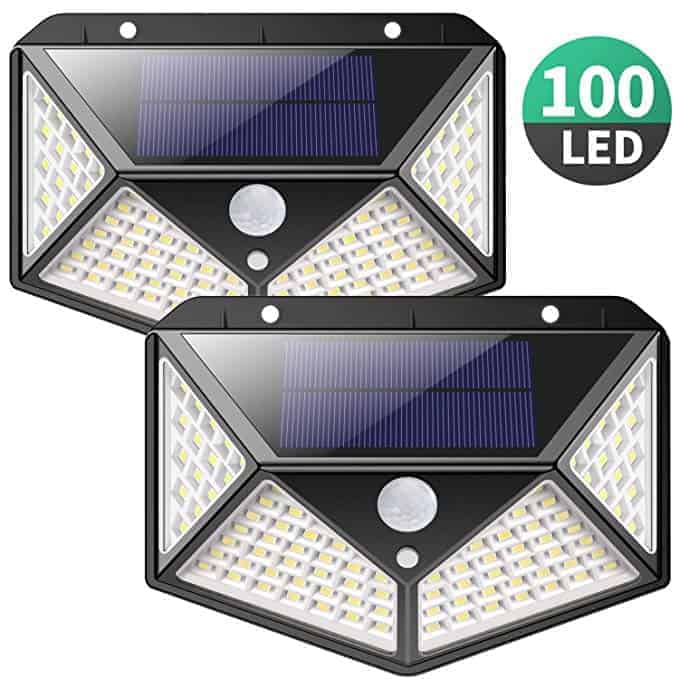 iPosible 100 LED Solar Security Light