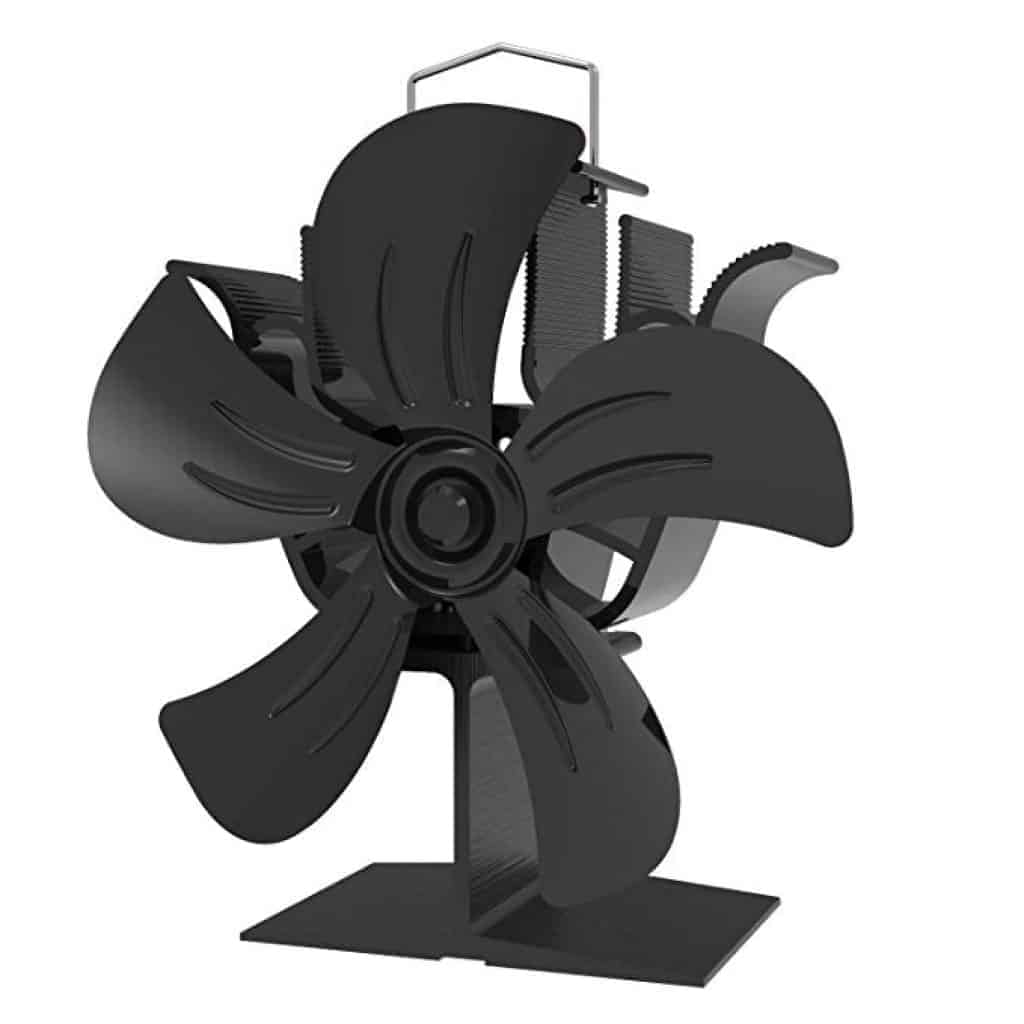 Large Stove Fan 5-Blade